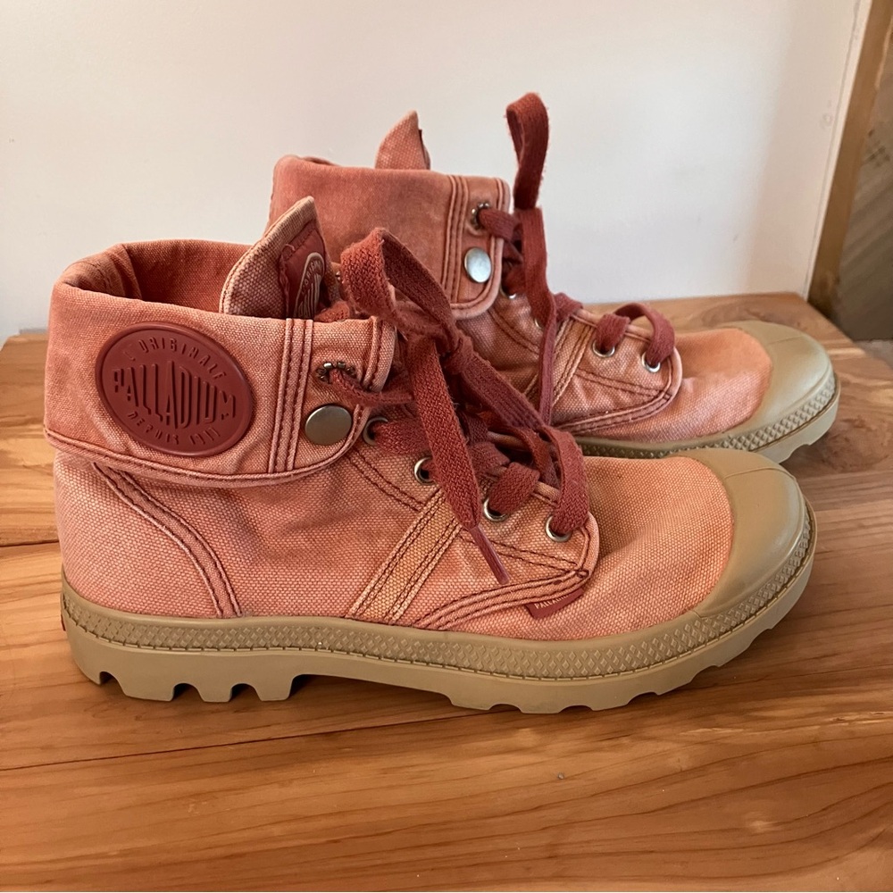 Palladium Pallabrousse Baggy canvas boots